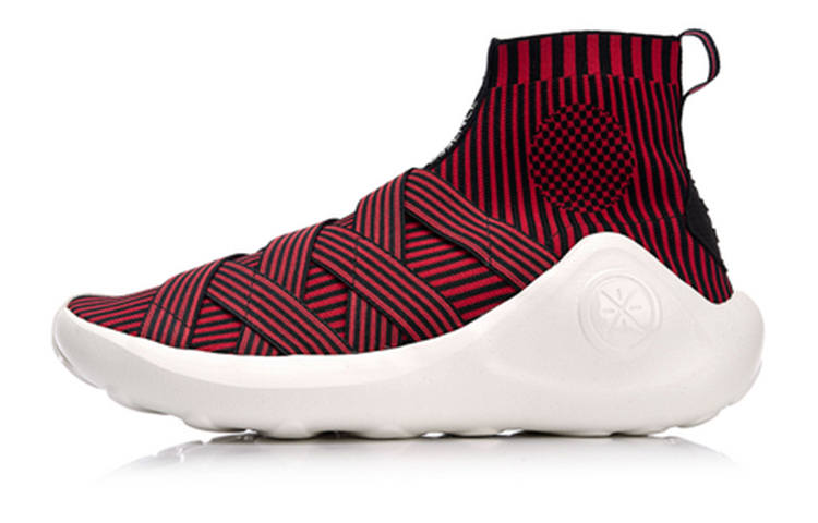 Li-Ning Li Ning Essence High top Vintage Basketball Shoes Men's Black Red