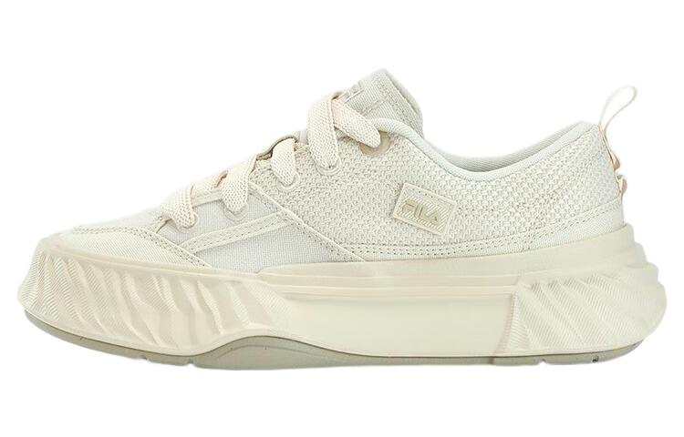 FILA Fosso Chuanxing Shoes Abrasion Resistant Low top Canvas Shoes Women's White
