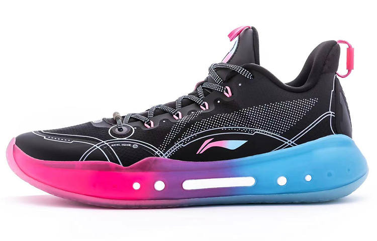 Li-Ning Li Ning YuShuai 14 Boom Low Flat Textile, Synthetic Leather, TPU Low top Performance Basketball Shoes Unisex