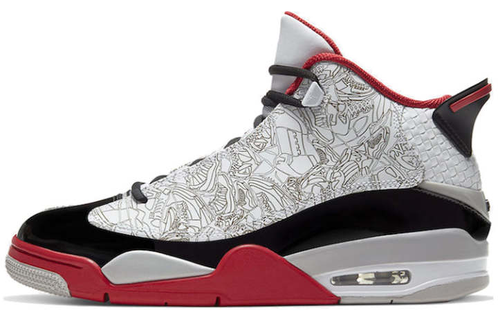 Jordan Jordan Dub Zero White Varsity Red