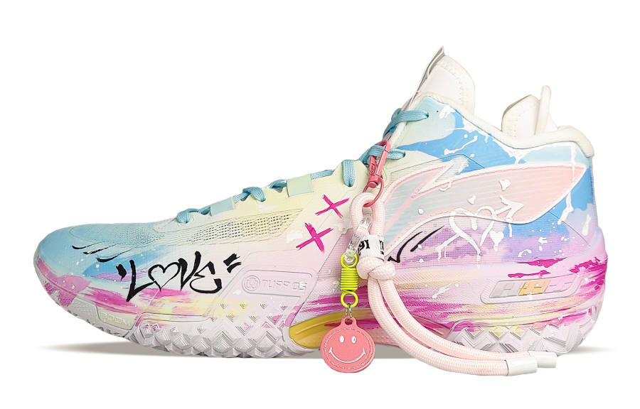 Li-Ning Li Ning Jie Ao TPU Cushioning Slip Resistant Abrasion Resistant Mid top Basketball Shoes Men's