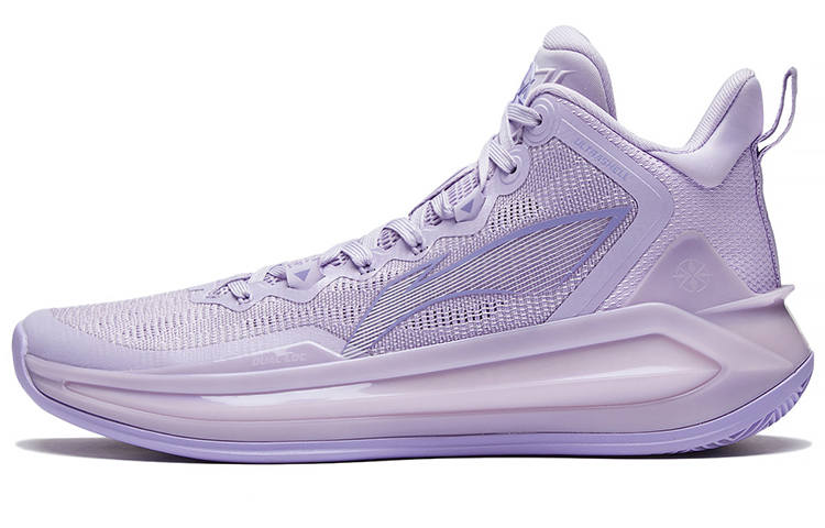Li-Ning Li Ning Liren 3 Basketball Shoes Men's Mid Top Lilac