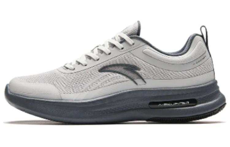 Anta Cushioning, Wear Resistant Low top Training Shoes Men's Gray