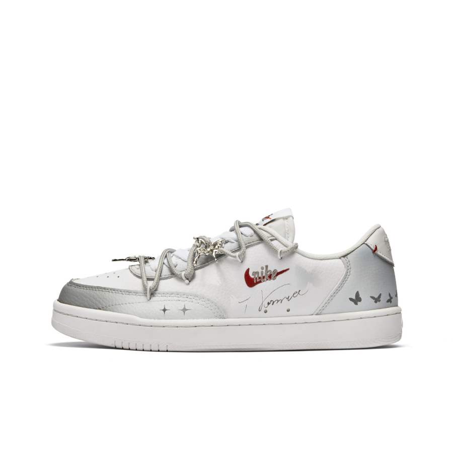 Nike Nike Court Vintage Lively Island, Silver Butterfly Slip Resistant Abrasion Resistant Slip Resistant Abrasion Resistant