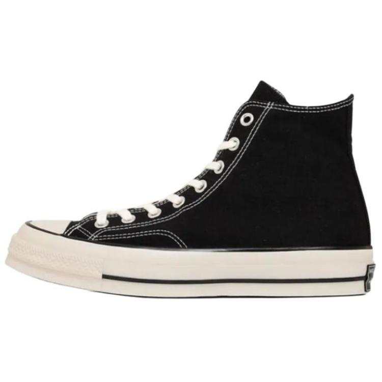 Converse Abrasion Resistant High top Canvas Shoes Unisex Black