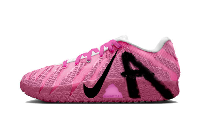 Nike Nike Ja Morant 3 Neon Breathable Low top Basketball Shoes Men's Pink