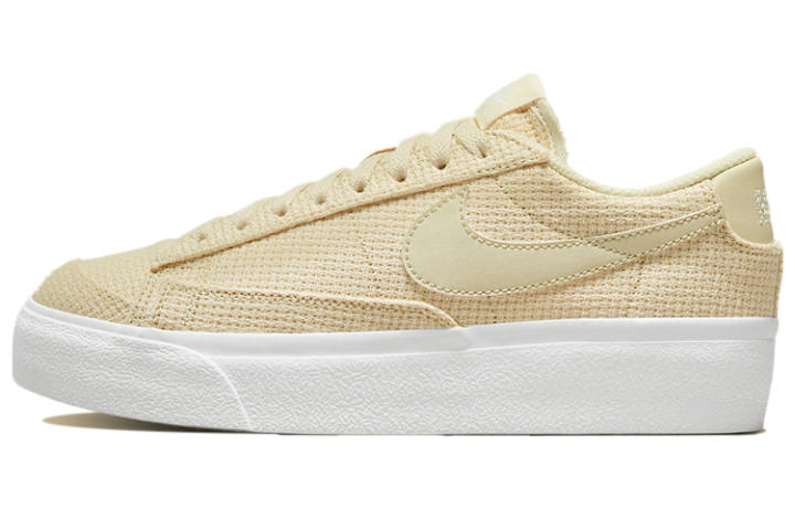 Nike Nike Blazer Low Platform Woven Fossil Women's