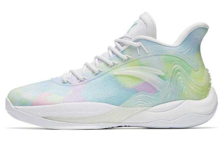 Anta Mountain 2 Comfortable Cushioning Slip Resistant Abrasion Resistant Coverage Mid top Basketball Shoes Men's