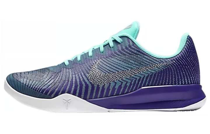 Nike Nike Kobe Mentality 2 Abrasion Resistant Low top Basketball Shoes Men's Blue Purple