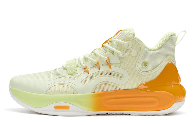 XTEP Cushioning Abrasion Resistant Slip Resistant Low top Basketball Shoes Men's Light Jasmine