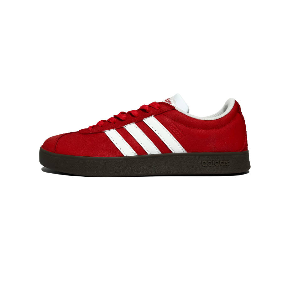 Adidas Adidas VL COURT 2.0 Slip Resistant Low top Skateboard Shoes Unisex Brick Red
