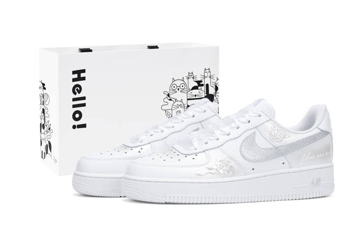 Nike Nike Air Force 1 Low top Skateboard Shoes Unisex White