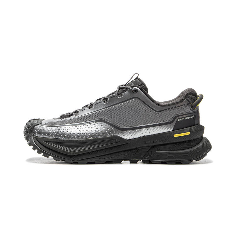 Li-Ning Li Ning Outdoor CF Tracing Low top Outdoor Hiking Shoes Unisex Silver