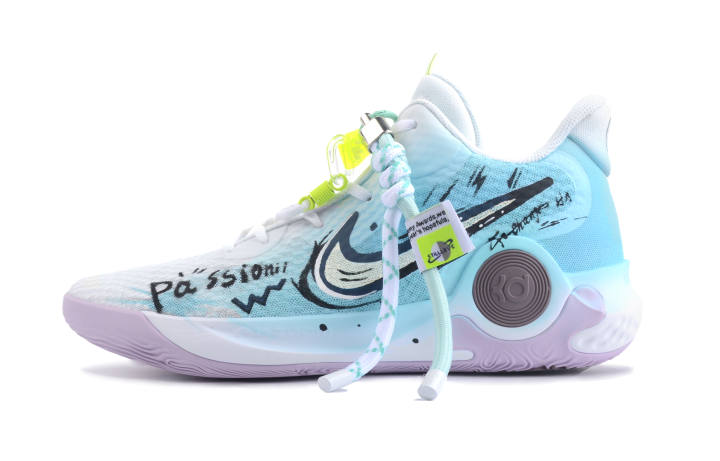 Nike Nike KD Trey 5 IX Passion Ocean Mid top Vintage Basketball Shoes Unisex Blue White