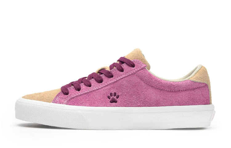 GOLUCK The Big Dipper Coverage Abrasion Resistant Low top Skateboard Shoes Unisex Pink