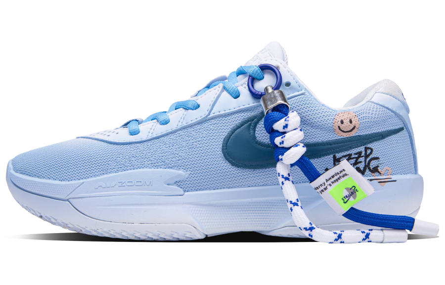 Nike Nike Air Zoom G.T. Cut Academy Ice Peak Blue Abrasion Resistant Abrasion Resistant Low top Basketball Shoes Unisex