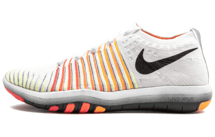 Nike Nike Free Transform Training Shoes Women's Mid Top White/Orange
