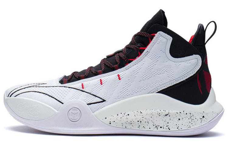Li-Ning Li Ning CJ 1 CJ 1 Textile, Synthetic Leather, TPU Cushioning Slip Resistant Abrasion Resistant Coverage Support Mid top