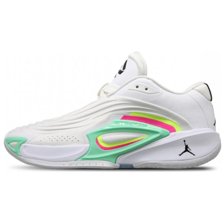 Jordan Jordan Luka 3 Comfortable Slip Resistant Abrasion Resistant Low top Basketball Shoes Men's White