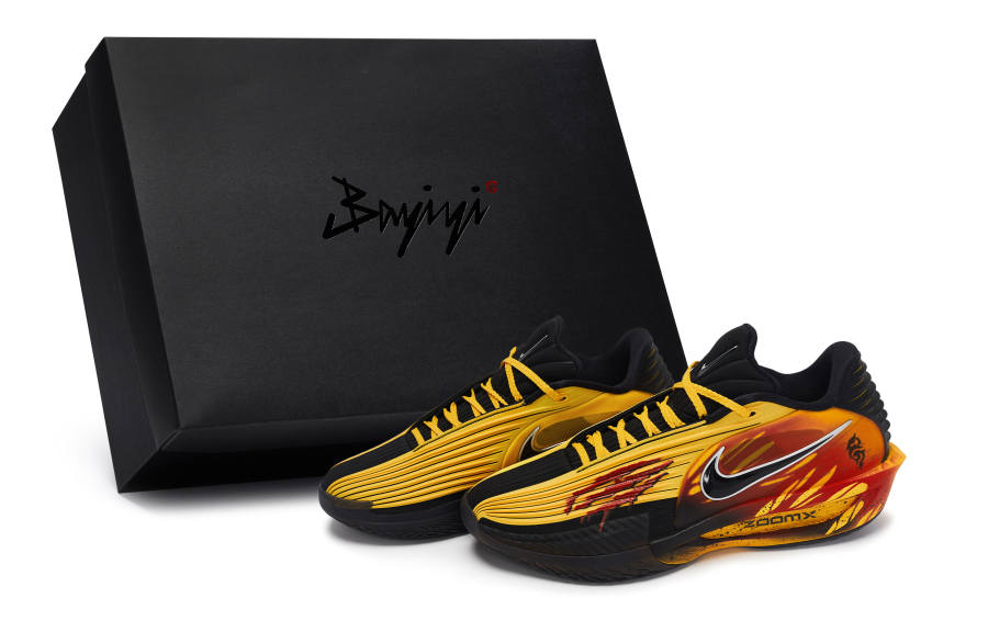 Nike Nike GT Cut 3 Turbo 811 Manufacturing, Fierce Shadow, Special Shoe Box Abrasion Resistant Low top Basketball Shoes