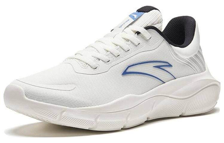 Anta Abrasion Resistant Abrasion Resistant Low top Training Shoes Men's Ivory White