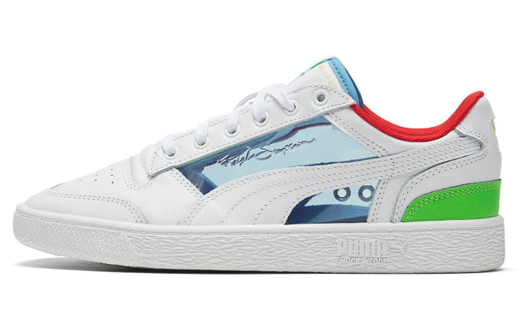 PUMA Ralph Sampson Lo Glass 'White/Blue/Green'