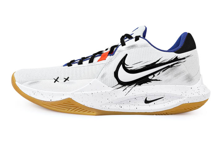 Nike Nike Precision 6 Low top Basketball Shoes Men's White