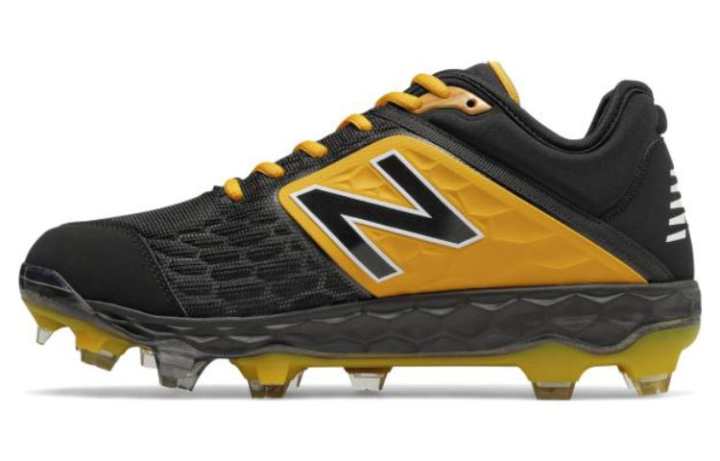 New Balance New Balance NB Fresh Foam Fabric Comfortable Low top Training Shoes Men's Black Yellow