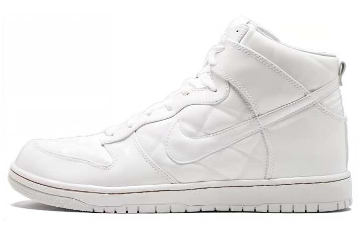 Nike Nike Dunk High Supreme Olympic Octagon Quilted Patent White