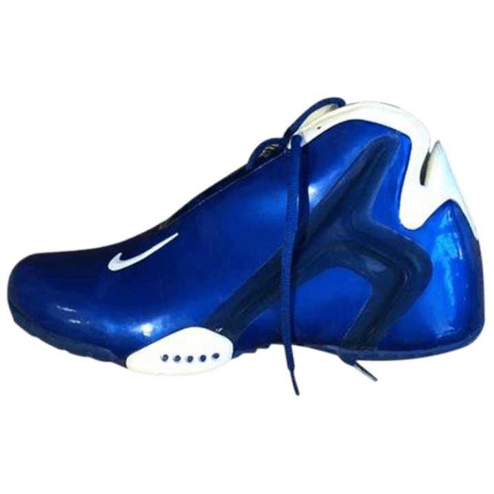 Nike Nike Air Hyper Flight Abrasion Resistant Basketball Shoes Men's Blue