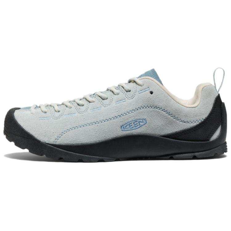 Keen Jasper Leather Breathable Low top Hiking Shoes Women's Light Blue