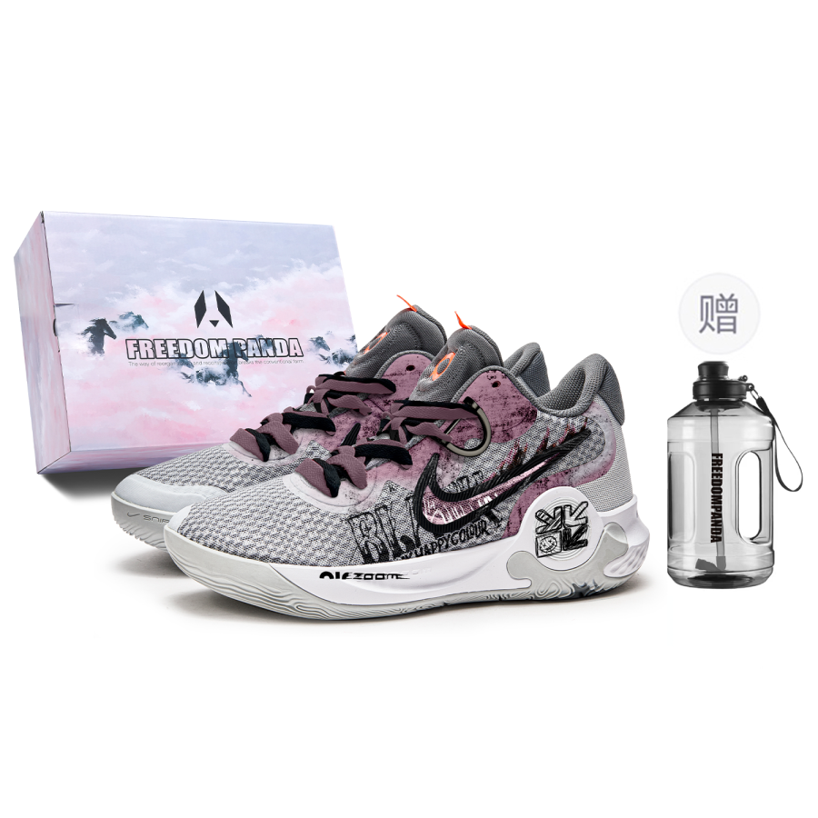 Nike Nike KD Trey 5 Freedom Panda, Box, Black Pink Cushioning Slip Resistant Abrasion Resistant
