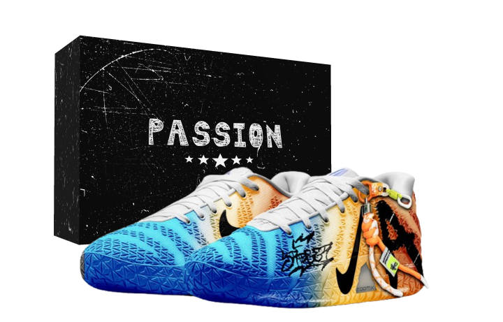 Nike Nike Ja Morant 3 Multicolor Fantasy Box Low top Basketball Shoes Unisex Orange Blue