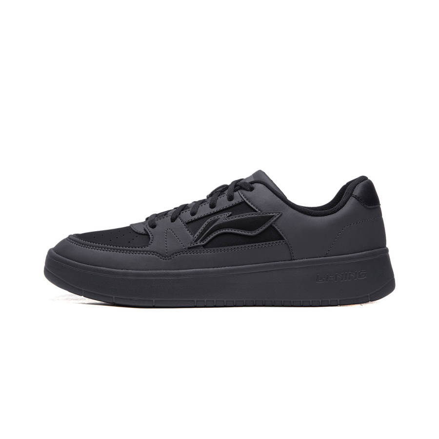 Li-Ning Li Ning January 1.0 Lightweight Breathable Low top Skateboard Shoes Men's Black Gray