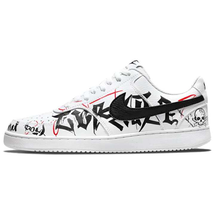 Nike Nike Court Vision 1 Western Competition Zone Abrasion Resistant Abrasion Resistant Low top Skateboard Shoes Men's