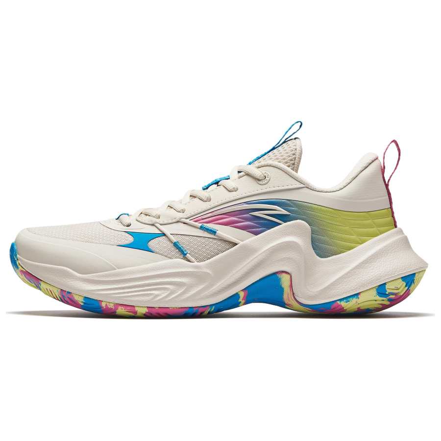 Anta Heatwave Collection Heatwave Cement Killer Slip Resistant Abrasion Resistant Low top Basketball Shoes Men's