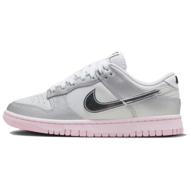 Nike Nike Dunk Low Lx Metallic Silver Pink Foam Women's