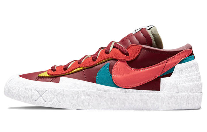 Nike Nike X Sacai X Kaws Blazer Low 'Team Red'