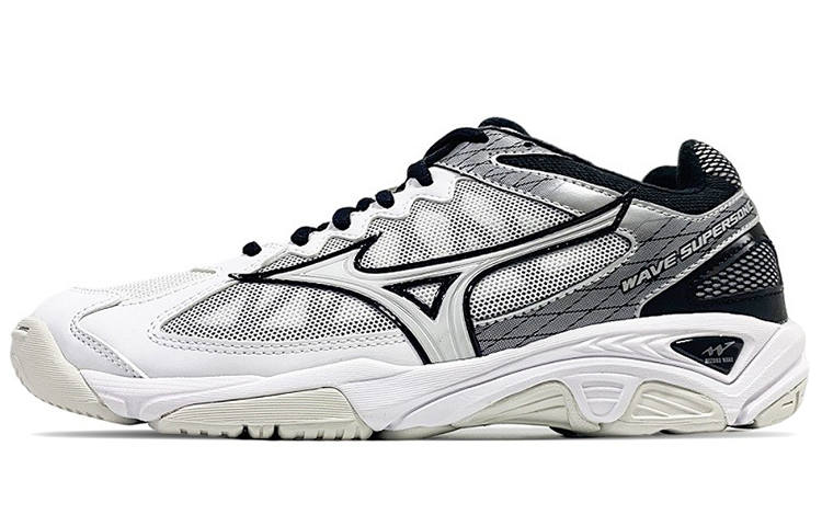 Mizuno Mizuno Training Shoes Unisex Low Top White Gray Silver