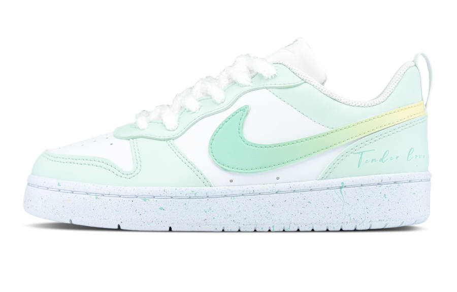 Nike Nike Court Borough Lazy Cat Sewing Machine, Mint Cream, Summer Dopamine Dressing, Sweet Girl, Girlish Comfortable
