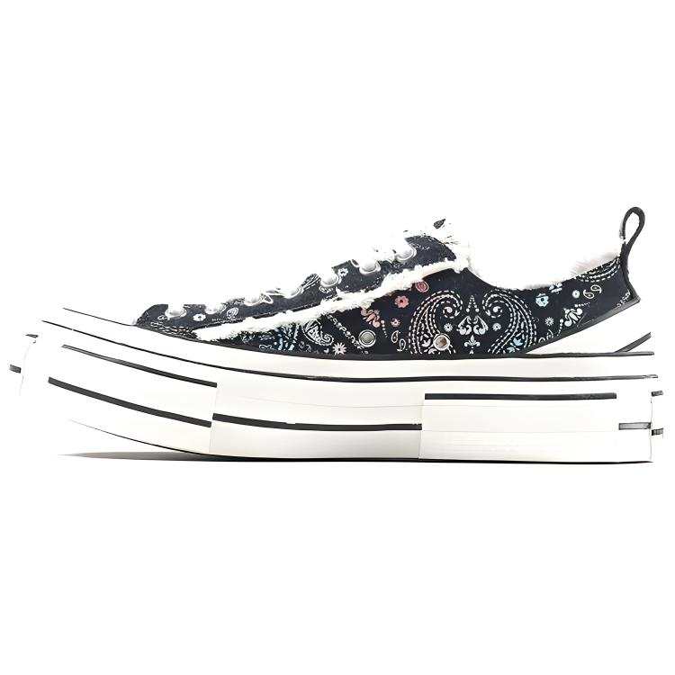 XVESSEL VESSEL G.O.P. Lows Paisley Low top Canvas Shoes Unisex Multicolor