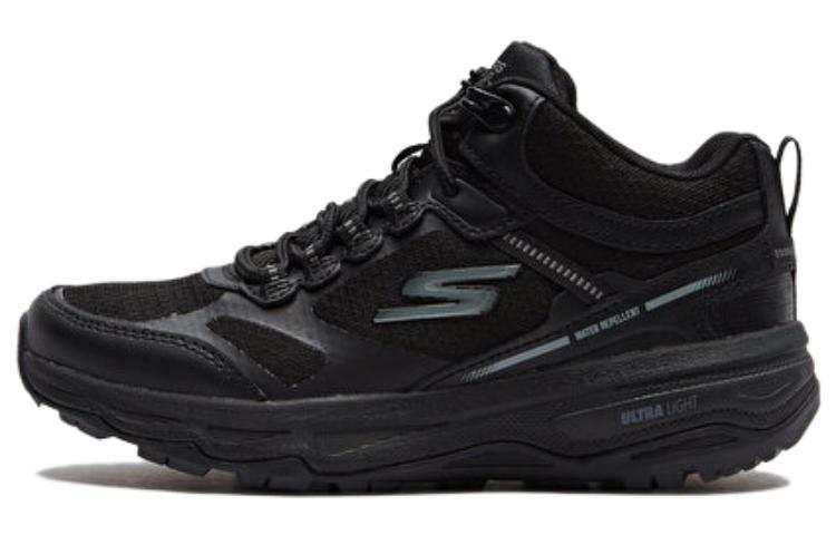 Skechers Go Run Trail Comfortable And Breathable Low top Outdoor Shoes Women's Black