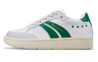 Palladium Slip Resistant Low top Skateboard Shoes Women's White Green