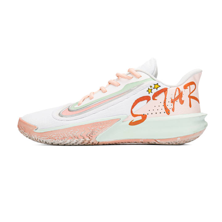 Nike Nike Precision 7 STAR Cushioning, Wear Resistant Low top Basketball Shoes Unisex Pink