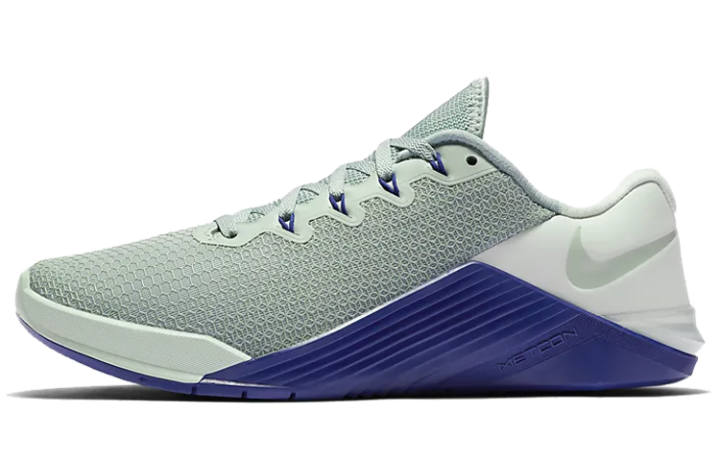 Nike Nike Metcon 5 Slip Resistant Lightweight Non slip Lightweight Low top Training Shoes Women's Blue Gray Green