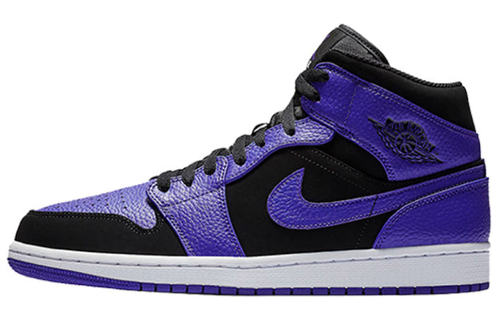 Jordan Jordan 1 Mid Black Dark Concord