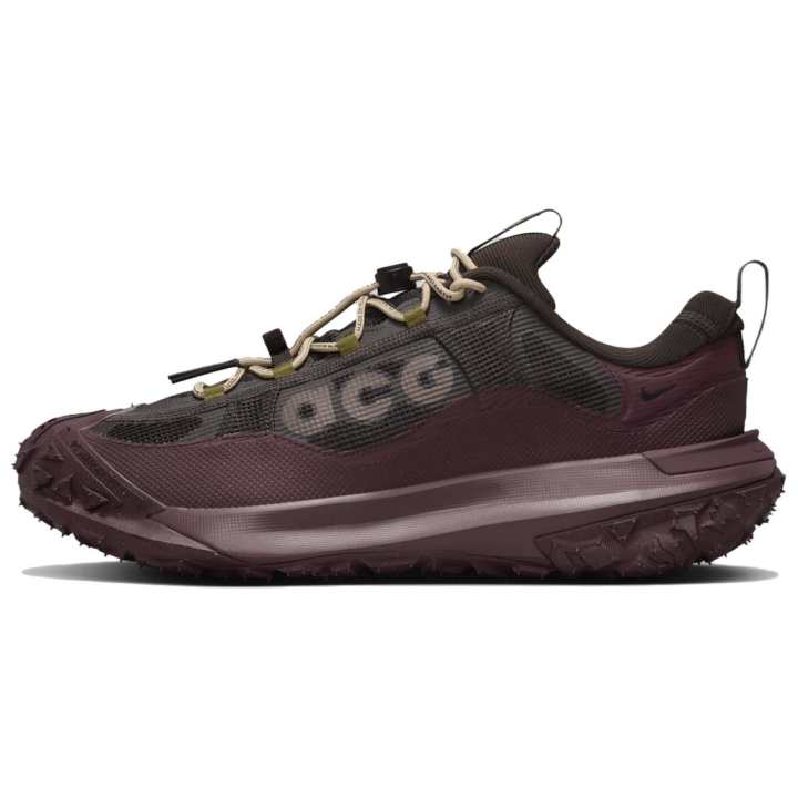 Nike Nike ACG Mountain Fly 2 Waterproof And Breathable Low top Hiking Shoes Men's Burgundy