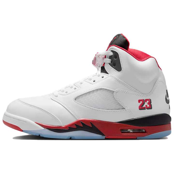 Jordan JORDAN 5 Retro Fire Red Black Tongue 2025