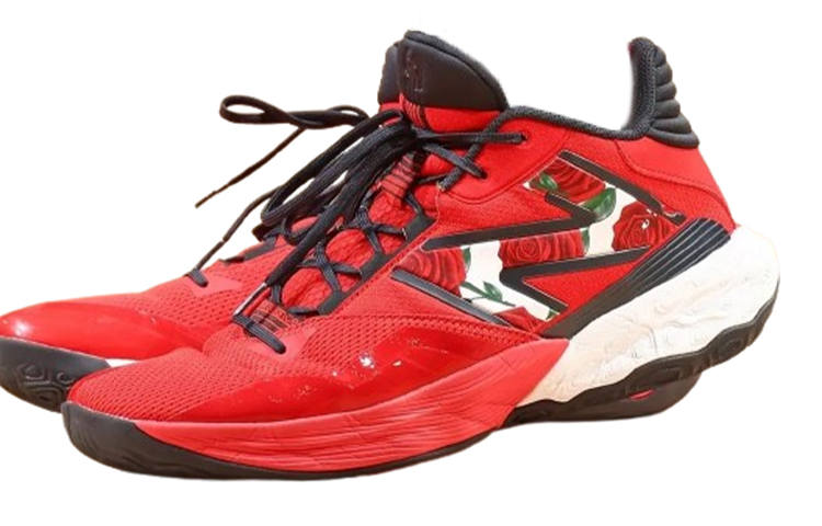 New Balance New Balance Two Wxy V4 PE Abrasion Resistant Low top Basketball Shoes Men's Red Black
