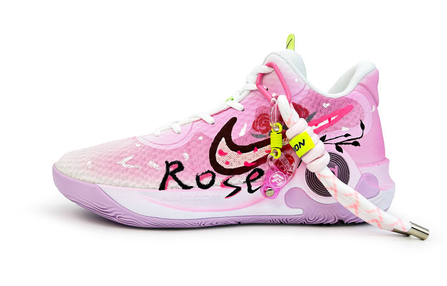 Nike Nike KD Trey 5 IX Vintage Basketball Shoes Unisex Mid Top Pink/Purple
